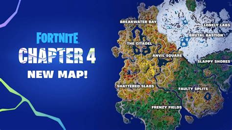 Fortnite Chapter 4 Season 1 Map: Full list of every new location