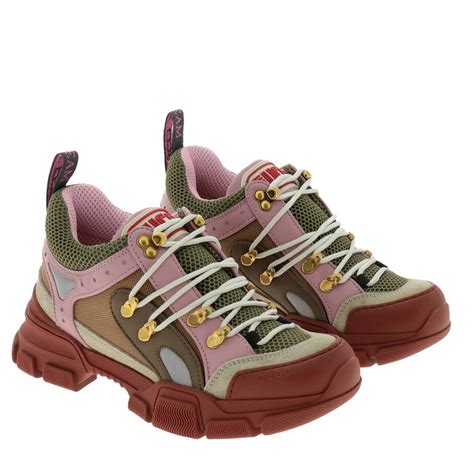 GUCCI: Shoes women | Sneakers Gucci Women Pink | Sneakers Gucci 543289 GGZ70 Giglio EN