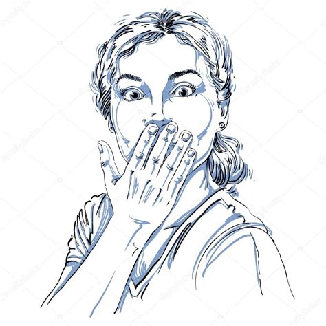 Shocked Face Drawing at GetDrawings | Free download