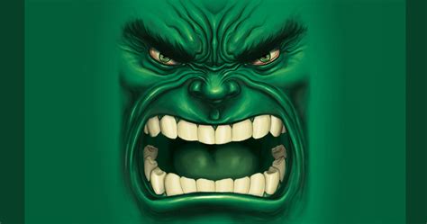 Angry Hulk Face