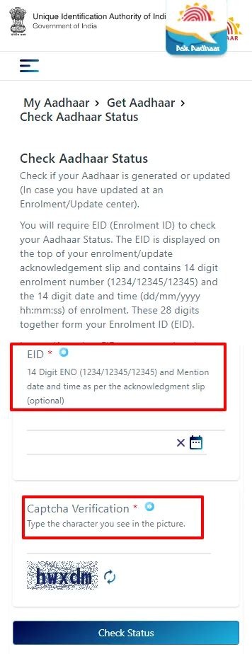 Easy ways to Check Aadhar Status After Update Request Submitted