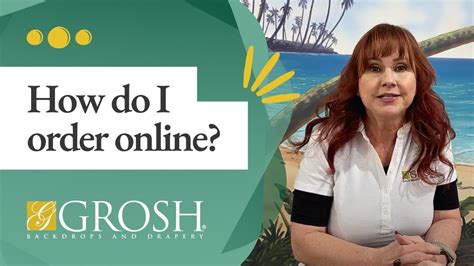 How Do I Order Grosh Backdrops Online? - YouTube