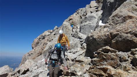 WYOMING WHISKEY: Grand Teton Climbing Conditions July 24, 2016 - UXM & OS