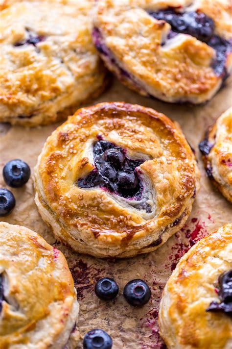 Blueberry Hand Pies - Baker by Nature