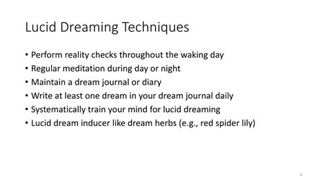 PPT - Lucid Dreaming PowerPoint Presentation, free download - ID:7580427