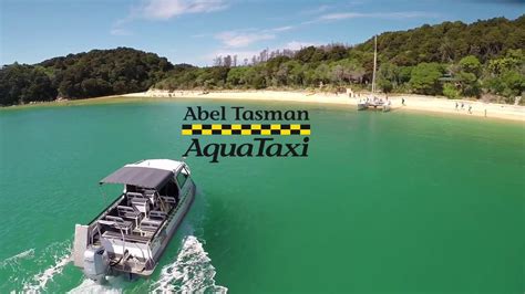 Abel Tasman water taxi launch - YouTube