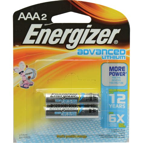 Energizer Advanced Lithium AAA Batteries (4-Pack) 57-EAL3A4D B&H