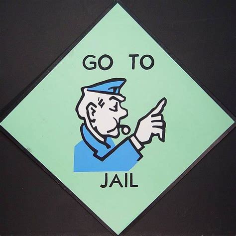 Go to jail monopoly - changelimfa