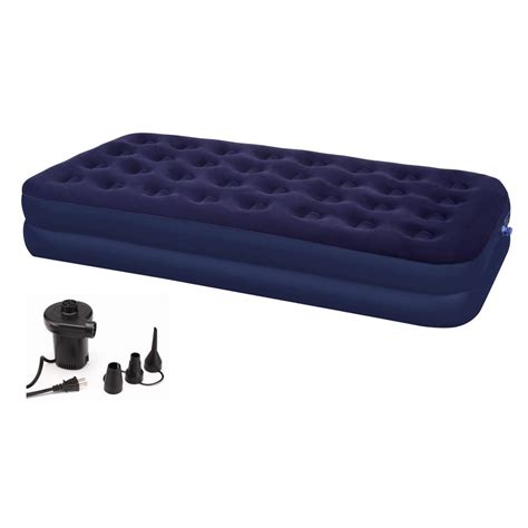 Achim Second Avenue Double Twin Air Mattress with Electric Air Pump ...