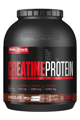 The strong mixture of creatine monohydrate and protein