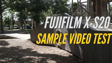 Fujifilm XS20 Sample video - 6K 24p Eterna film simulation - YouTube