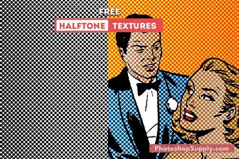 [FREE 💎] +35 Halftone Textures and Patterns - Photoshop Supply