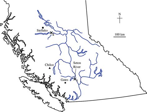 Fraser River Map