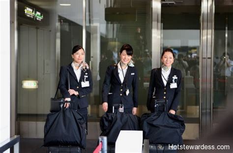 Japan Airlines flight attendants – Hot Stewardess