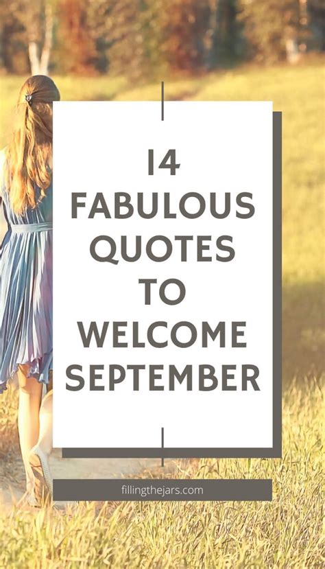 September Quotes: 14 Happy and Poetic Quotes to Welcome the Month ...