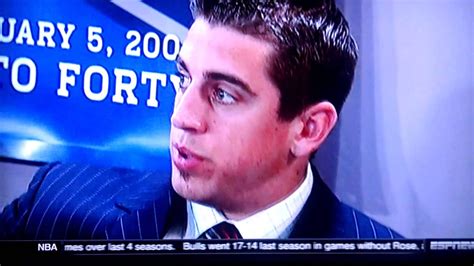 Aaron Rodgers Draft Stock - YouTube