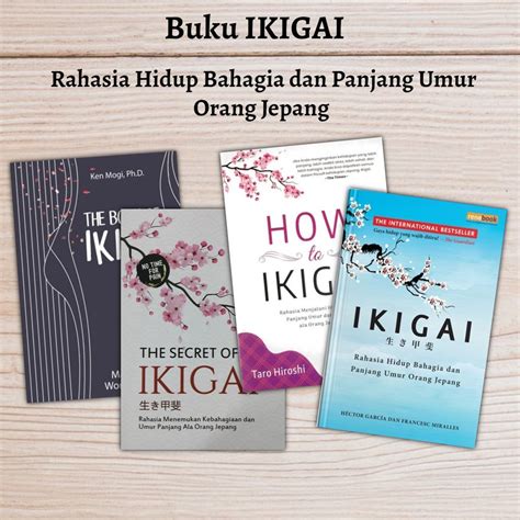 Ikigai Book: The Book Of Ikigai How To Ikigai | Shopee Singapore