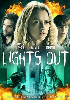 Movie Review: Lights Out (2016) Starring Teresa Palmer and Maria Bello