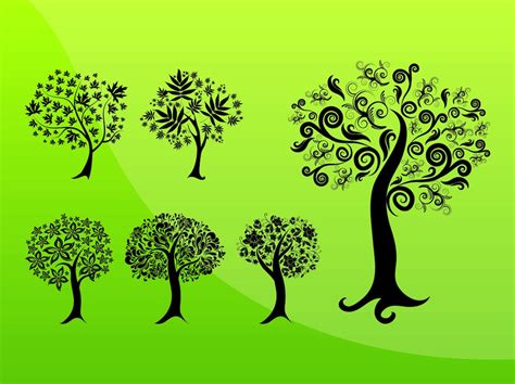 Trees Designs Vector Art & Graphics | freevector.com