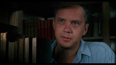 Tim Robbins as Andy Dufresne in The Shawshank Redemption | The shawshank redemption, Tim robbins ...