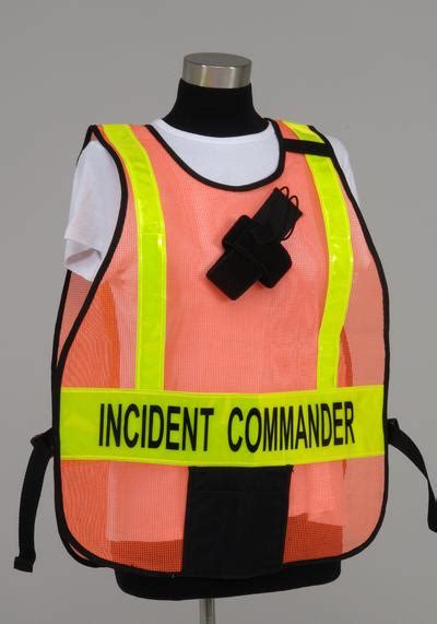 Incident Incident Command System Vests | ICS Vests | HICS Vests, NIMS supplies | Command Post vest