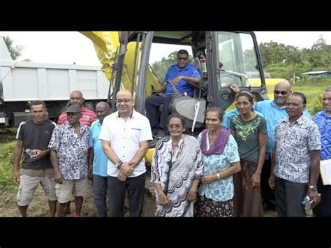 Fijian Minister for Agriculture announces the Farm Access Roads Initiative Implementation Stages ...