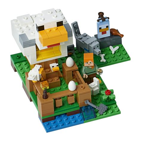 LEGO Minecraft The Chicken Coop 21140 - Walmart.com - Walmart.com