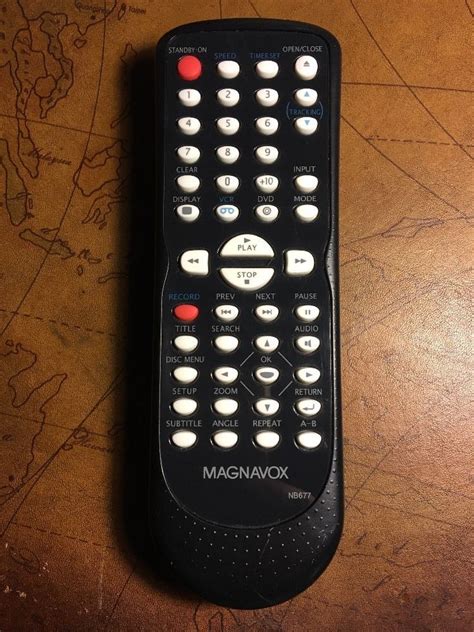 Magnavox NB677 Remote Control CDV220MW9 GDV228MG9 | eBay | Remote control, Remote, Control unit