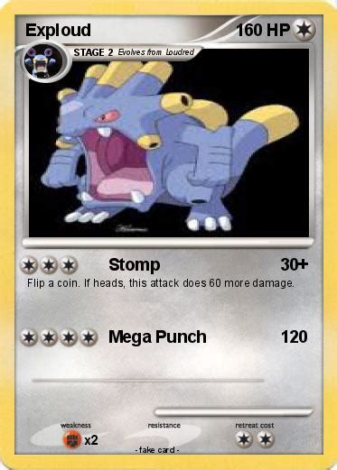 Pokémon Exploud 31 31 - Stomp - My Pokemon Card