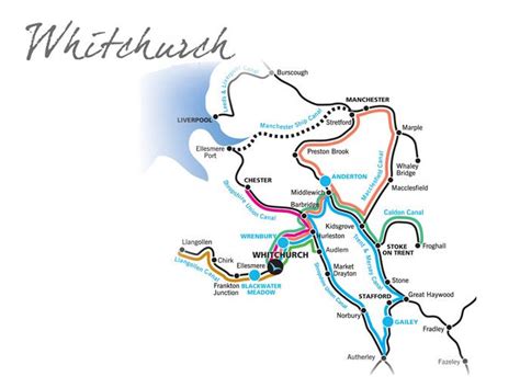 √ Shropshire Union Canal Map