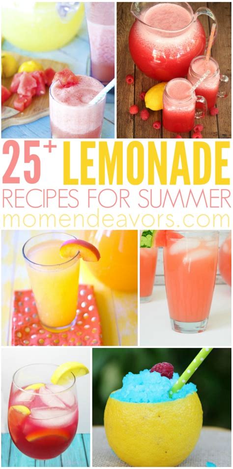 25+ Refreshing Lemonade Recipes - Mom Endeavors