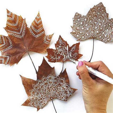 Gorgeous leaf craft ideas you must try – Artofit