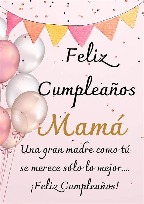 Feliz Cumpleaños Mamà Póster Mural A3 Dale Una Buena Frase - Etsy ...