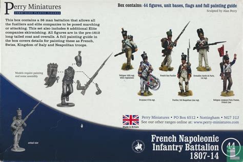 French Napoleonic Infantry Battalion 1807-14 FN250 (2020) - Perry Miniatures - LastDodo