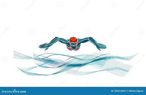 Breaststroke Swimming Clip Art