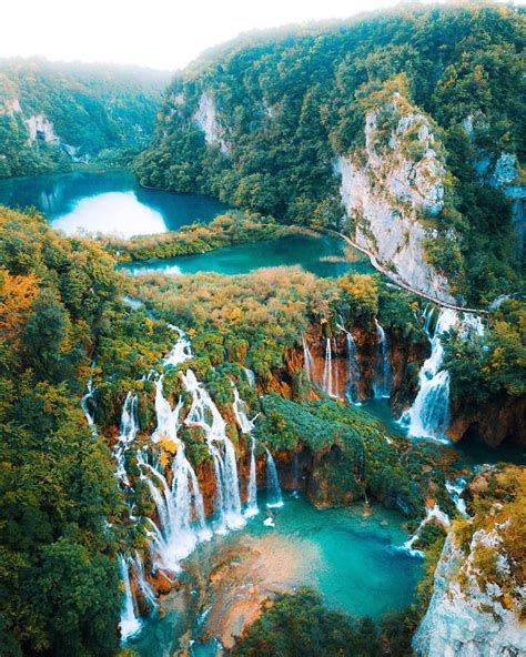 Too many waterfalls to count 🤤 in 2020 | Beautiful places to travel, Plitvice lakes national ...