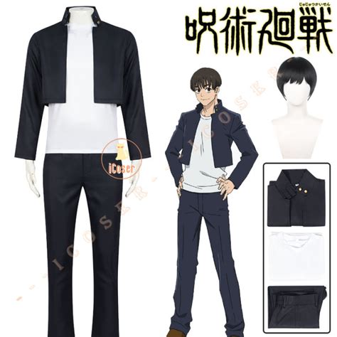 Yu Haibara Cosplay Costume Anime Jujutsu Kaisen Uniform Wig Tokyo Jujutsu High Kento Nanami ...