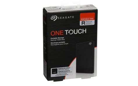 "Seagate 1TB One Touch External Hard Disk - High-Capacity Storage"