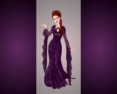 Sansa Stark - Purple Wedding dress by maya40 on DeviantArt