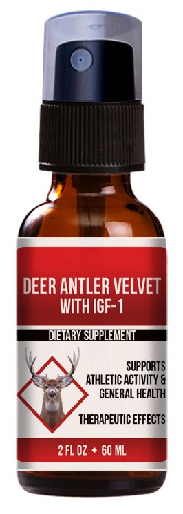 Deer Antler Velvet Spray 2 fl oz - Infiniti Creations LLC