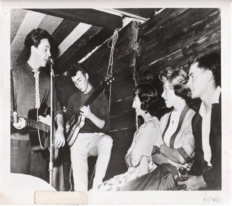 The Beatles – 1959 vintage photo of Quarrymen at Casbah Club