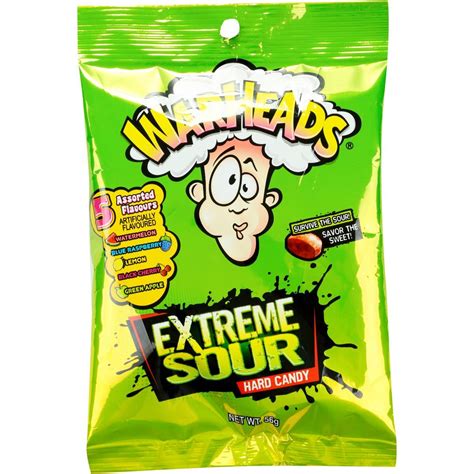 Warheads Extreme Sour Hard Candy Bag 56g | BIG W