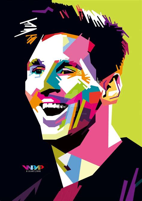 Lionel Messi in WPAP by RioArfaza.deviantart.com on @DeviantArt Pop Art ...