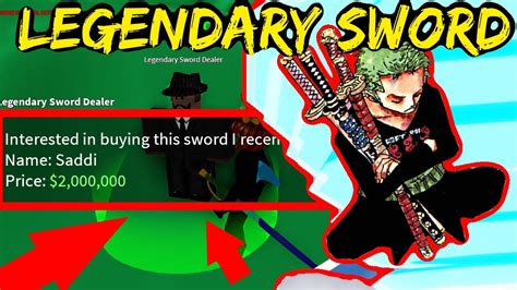 Legendary Sword Dealer Blox Fruits