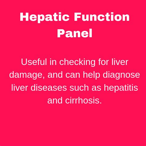 Hepatic Function Panel