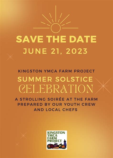 Summer Solstice Celebration - kingston ymca farm project