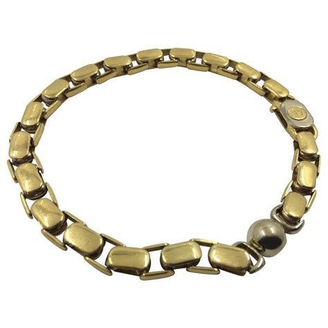 Sauro 18 Karat Gold Men's Bracelet at 1stDibs