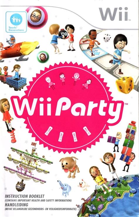 Wii Party (2010) / Wii | Wii party, Wii games, Wii u games