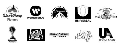 Ten Major Film Studios from 1987-1990 by Appleberries22 on DeviantArt