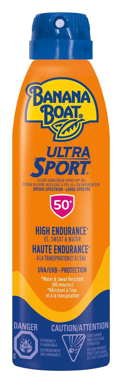 Banana Boat® Ultra Sport™ Sunscreen Spray SPF 50+ | Walmart Canada